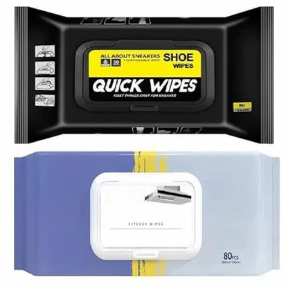 Paper Shoe Wipes Sneaker Wipes