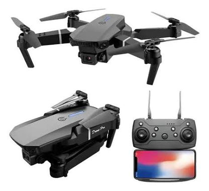 +1  E88 Pro Drone E88 Max Dual Camera Dron Comercial Avec Telecommande De Visionnage Kids Plane Drone With 12Mp Camera